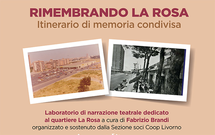 anteprima locandina rimembrando la rosa. itinerario di memoria condivisa